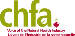 Logo of the Canadian Health Food Association.